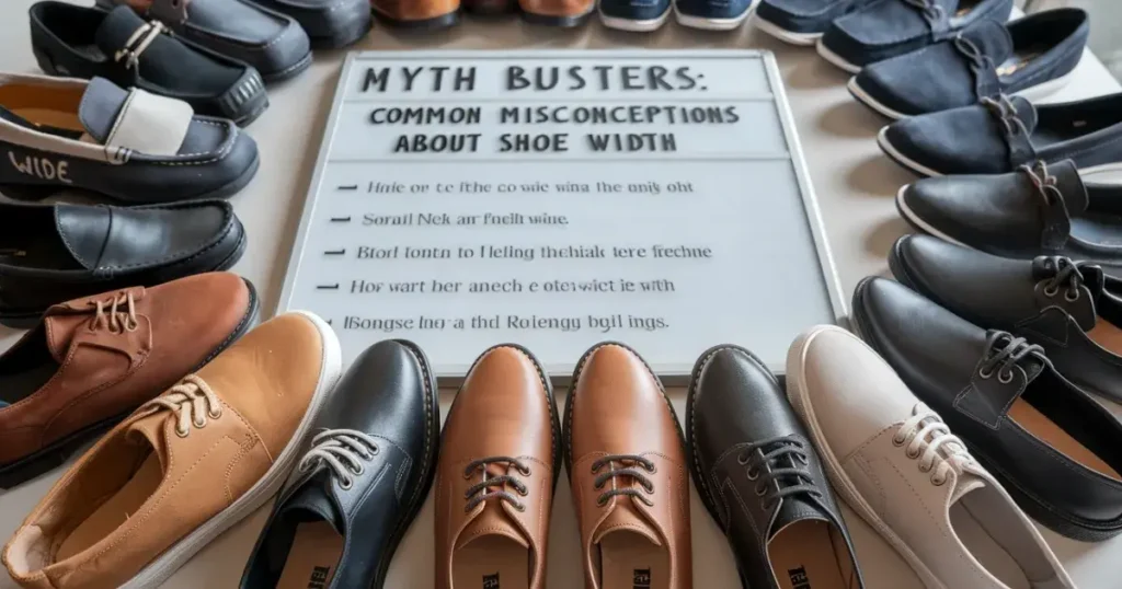 Myth Busters: Common Misconceptions About Shoe Width