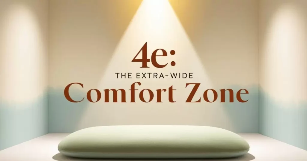 Spotlight on 4E: The Extra-Wide Comfort Zone