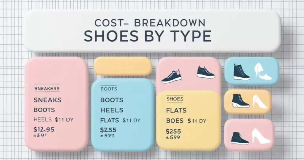 Cost Breakdowns by Shoe Type