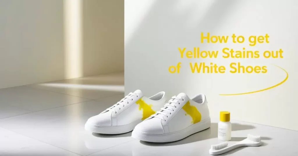 How to Get Yellow Stains Out of White Shoes?