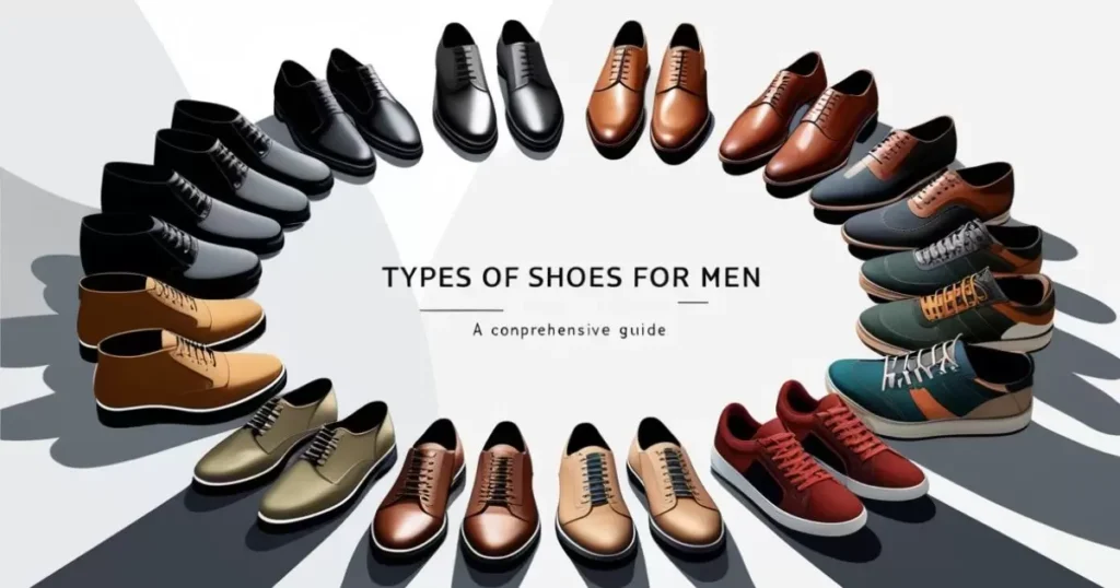 Types of Shoes for Men: A Comprehensive Guide